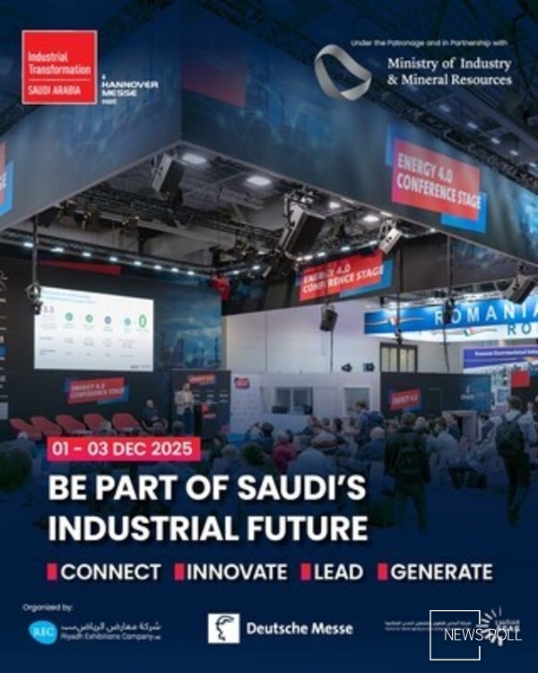 Industrial Transformation Saudi Arabia 2025: uniting global leaders to connect, innovate, and lead Saudi Arabia’s industrial transformation journey. December 1 to 3