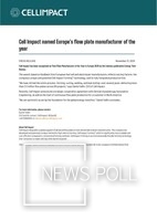 20251121 Press Release – Cell Impact named Europe’s flow plate manufacturer of the year