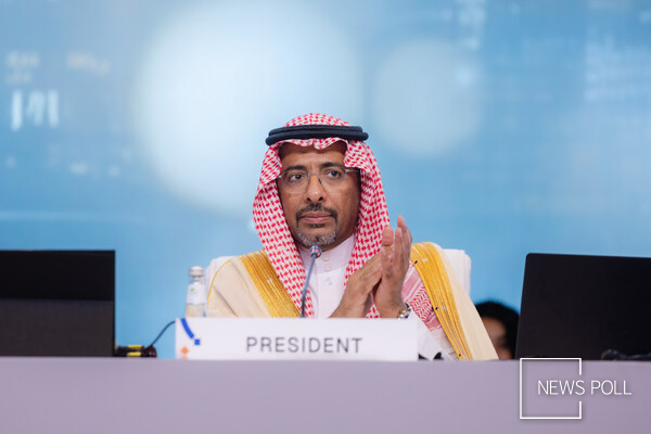 H.E. Bandar bin Ibrahim Alkhorayef, newly elected President of the 21st UNIDO General Conference